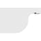 Ekena Millwork Standard Del Monte Architectural Grade PVC Rafter Tail, 6"W X 10"H X 16"L RFTP06X10X16DEL - alternate 4